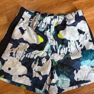 The North Face Men’s Elevation Swim Short Summit Navy Blue White Flash Dry Small
